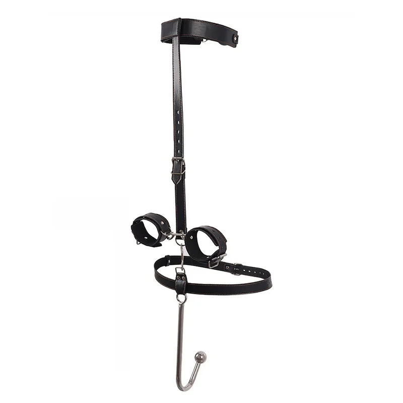 Шарик для рта цельный пояс живота металлический анальный крючок альтернативная