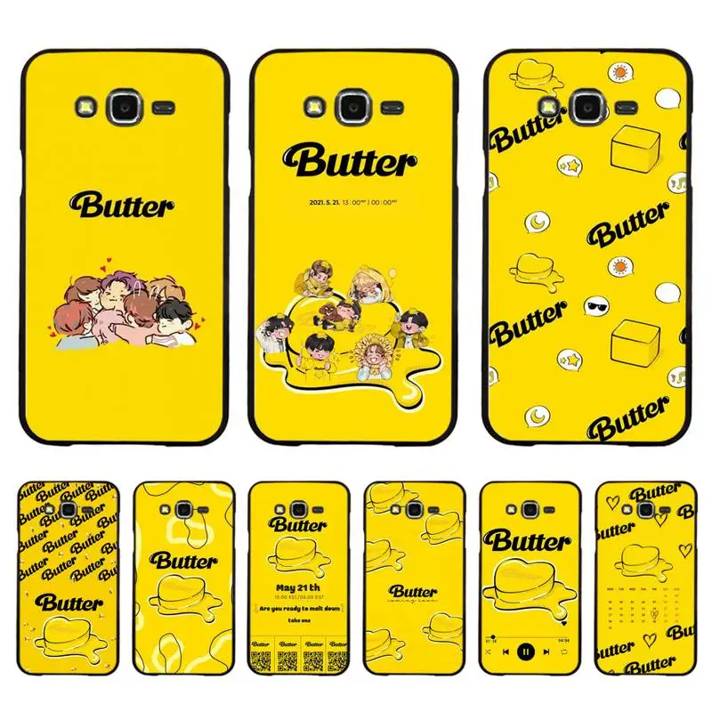 

Fashion cute kpop Butter Jung Kook and J-hope Phone Case for Samsung S20 lite S21 S10 S9 plus for Redmi Note8 9pro for Huawei Y6