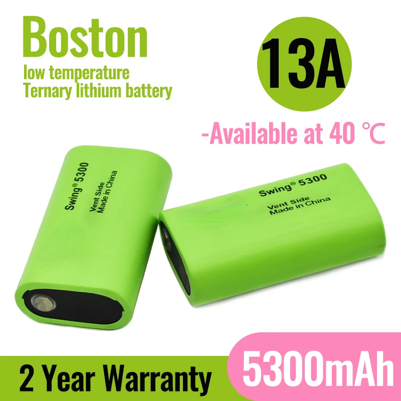 

Новый оригинальный аккумулятор для BOSTON POWER SWING 5300 5300 мАч 3,7 в низкотемпературные топливные литиевые батареи батарея 13A разряд
