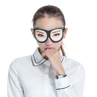 3d stereo soft sleep mask distinctive eyeshade sleeping assistant eyepatch make sleeping funny