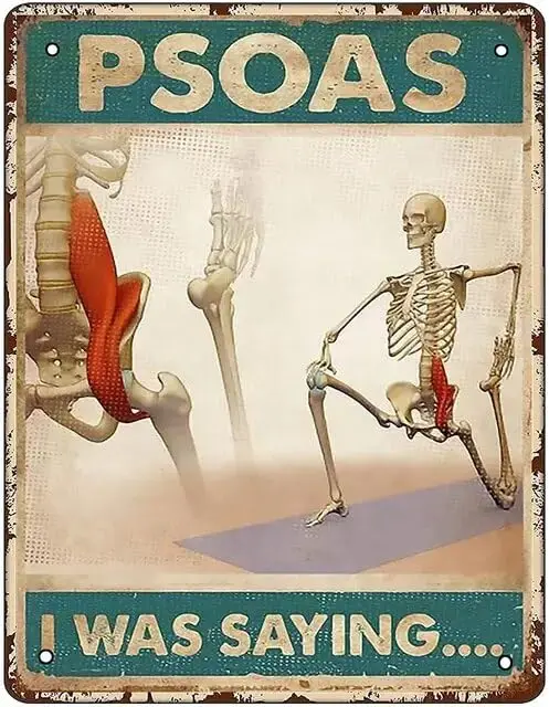 Винтажные псоы! Я говорю что Алюминиевый металлический жестяной знак 8x12 дюймов