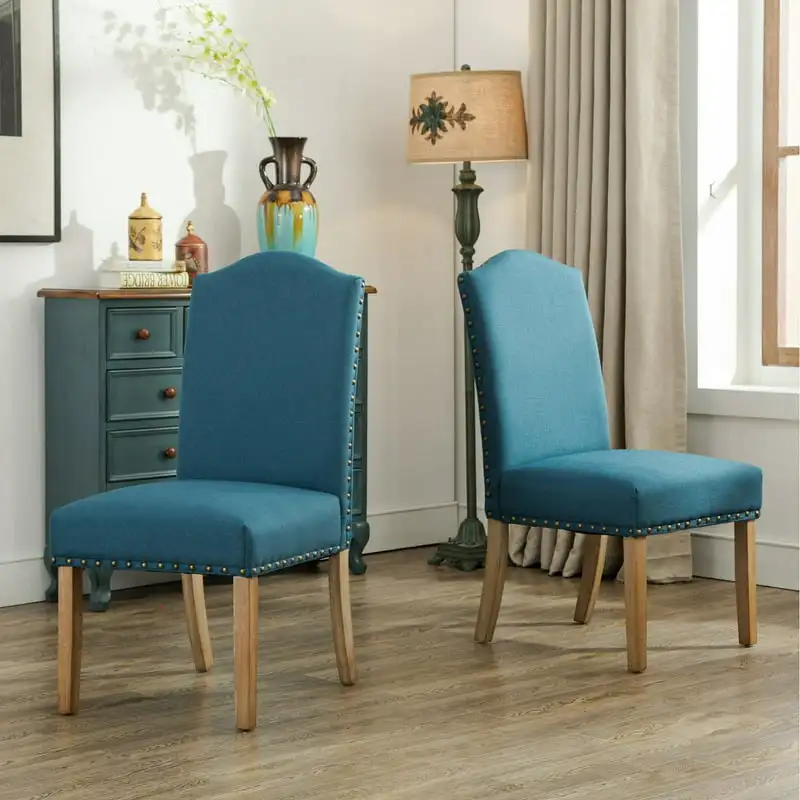 

Urban Nailhead Trim Padded Parson Dining Chair - Set of 2 Pedicure Pedicure spa foot bath