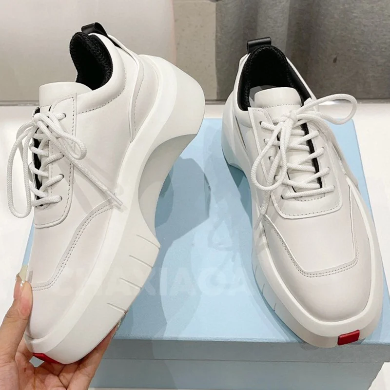 

Туфли женские из натуральной кожи, на шнуровке, плоская подошва, с перекрестной шнуровкой, Повседневная однотонная обувь с круглым носком, универсальные лоферы, весна-осень