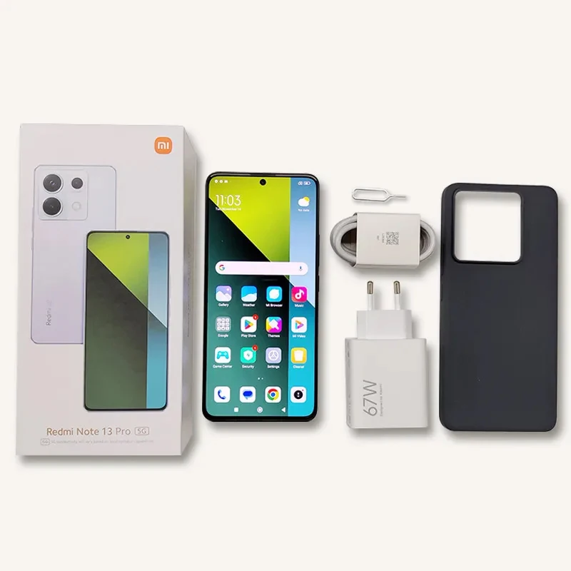 Xiaomi Redmi Note 13 Pro 5G Глобальная версия 128 ГБ/256 ГБ Snapdragon 7S Gen 2 6 67-дюймовый AMOLED-дисплей