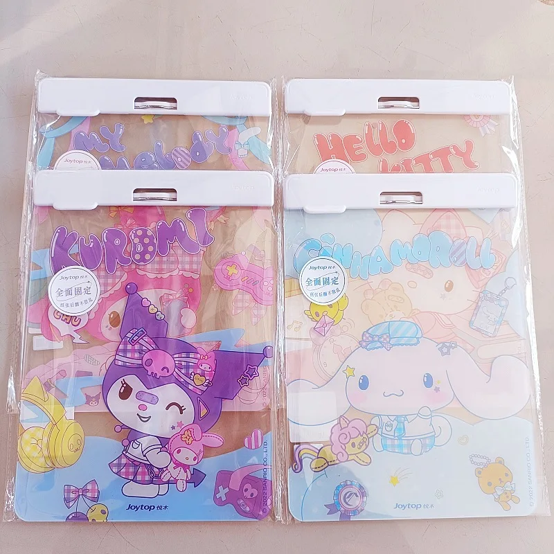 

Kawaii Sanrio Anime Acrylic File Folder Cute My Melody Cinnamoroll Cartoon Vertical Folder Creative Stationery Children Gifts