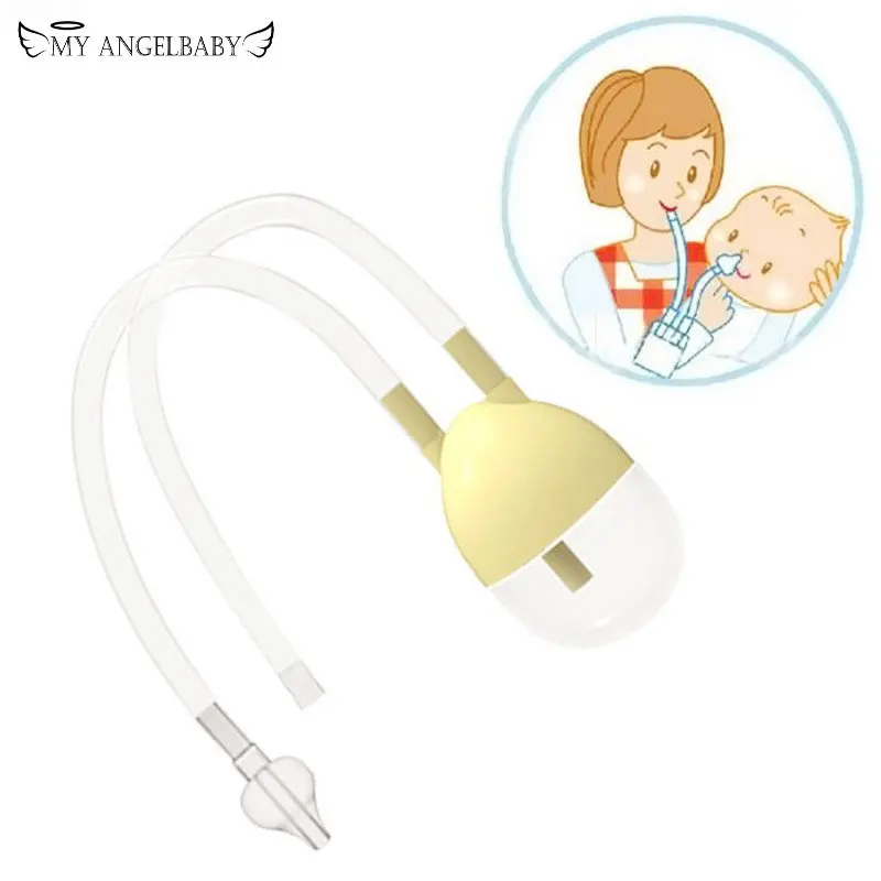 

Hot New Born Baby Vacuum Suction Nasal Aspirator Safety Nose Cleaner infantil Nose Up aspirador nasal Baby Care Drop Shipping