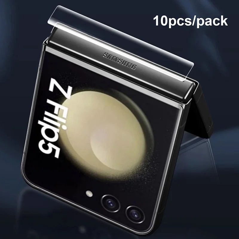

10pcs Transparent Hinge Protector for Samsung Galaxy Z Flip 5 4 3 Side Skin Protective Film Cover 3M Border Wrap Sticker