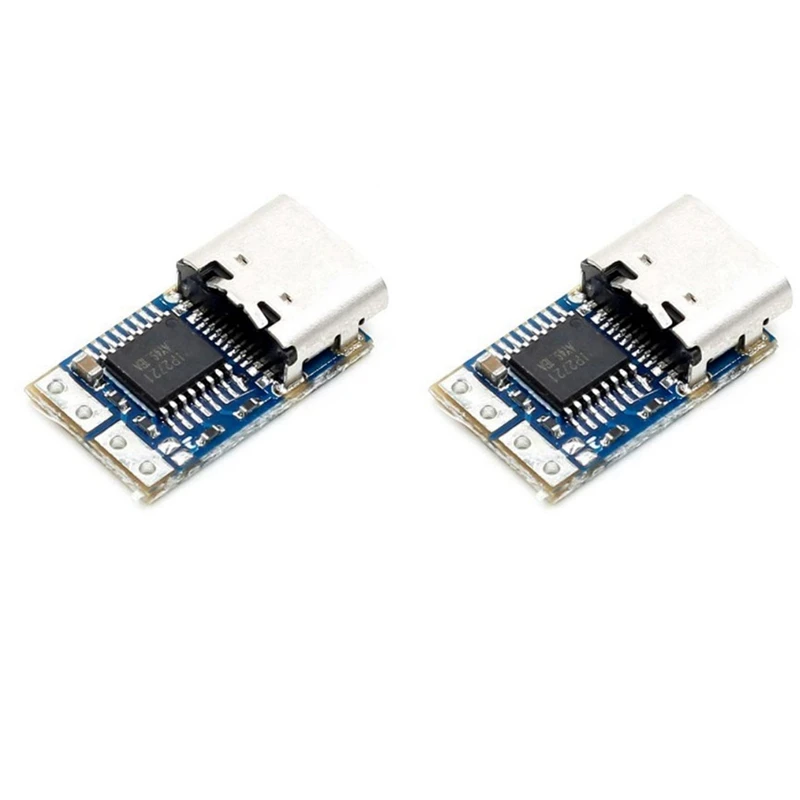 

2X Type-C PDC004-PD PD Decoy Module PD2.0 PD3.0 To DC DC Trigger Extension Cable QC4 Charger 20V
