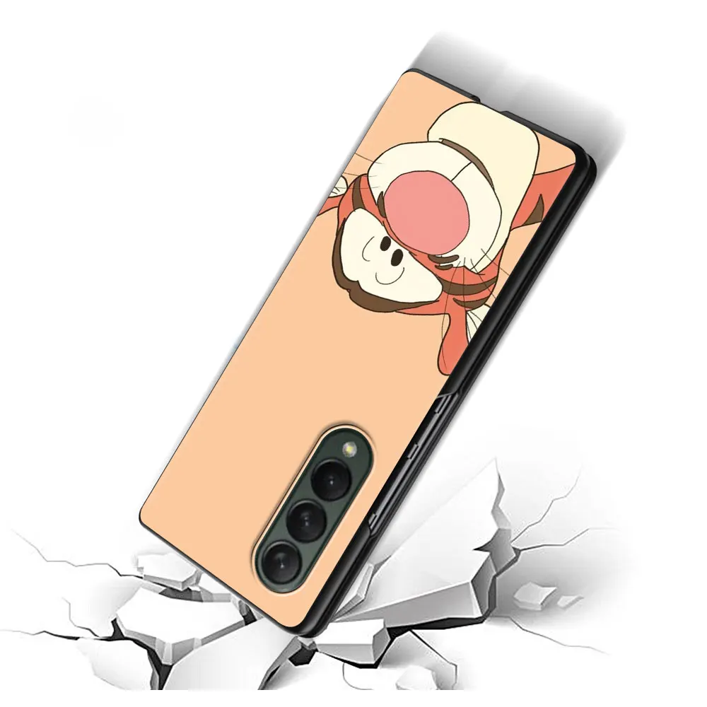 Чехол с изображением Винни-Пуха медведя тигра поросенка для Samsung Z Fold3 складной