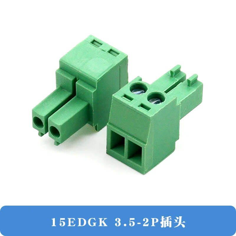 

Зеленая клеммная вилка Phoenix 3,5 мм 2-12P