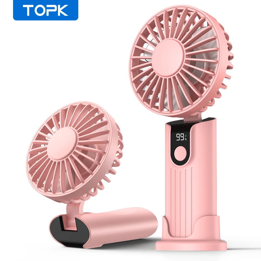 

TOPK Портативный складной вентилятор 3 скорости