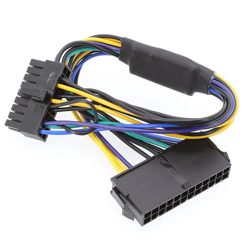 

PSU ATX 24Pin to 18Pin Adapter Converter Power Cable Cord for HP Z420 Z620 Desktop Workstation Motherboard 18AWG 30CM