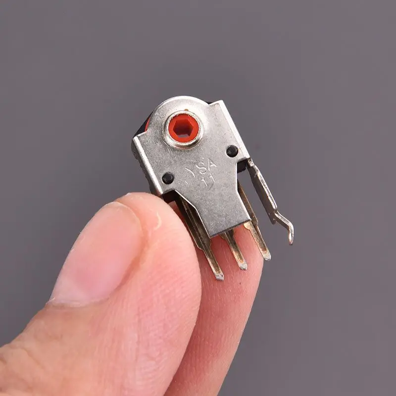 2 шт. точный декодер 9 мм/11 мм Вращающийся колесо прокрутки мыши черного/красного