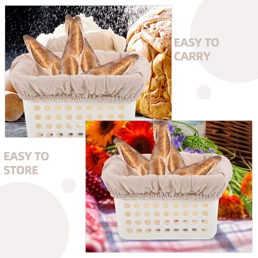 Корзина для хлеба тканевый чехол вкладыш баннетона корзина выпечки теста