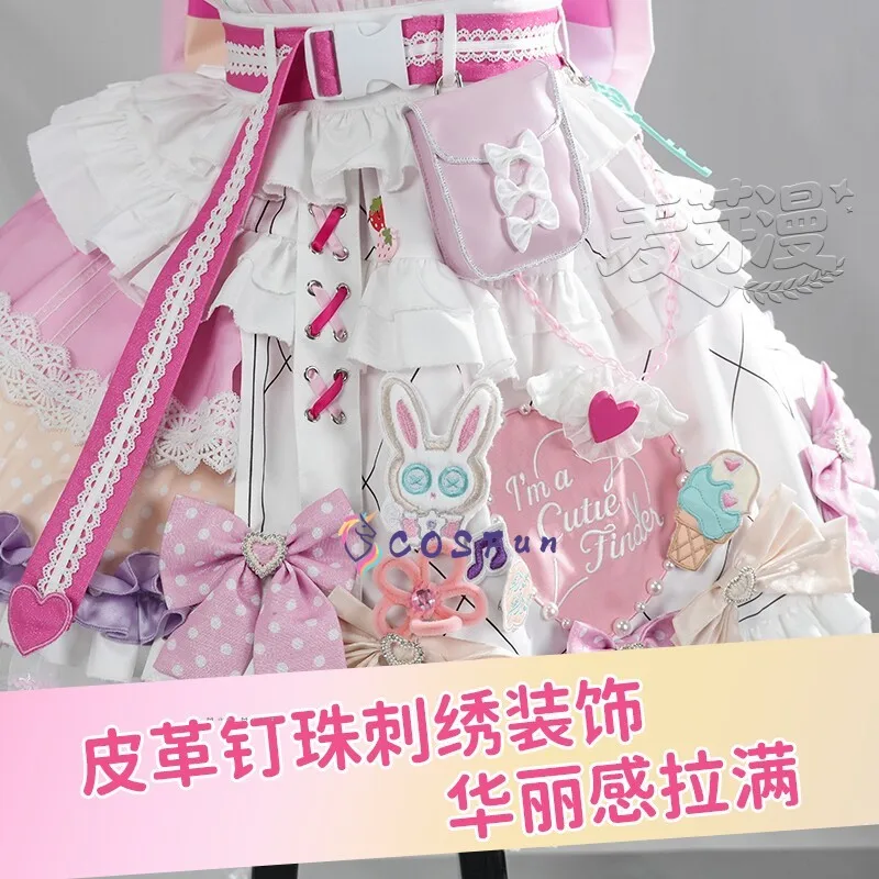 Фото Костюм для косплея THE IDOLM@STER SHINY COLORS Хана Сузуки, ретро-наряд, милое униформное платье, одежда для мероприятий, вечеринок и ролевых игр №5