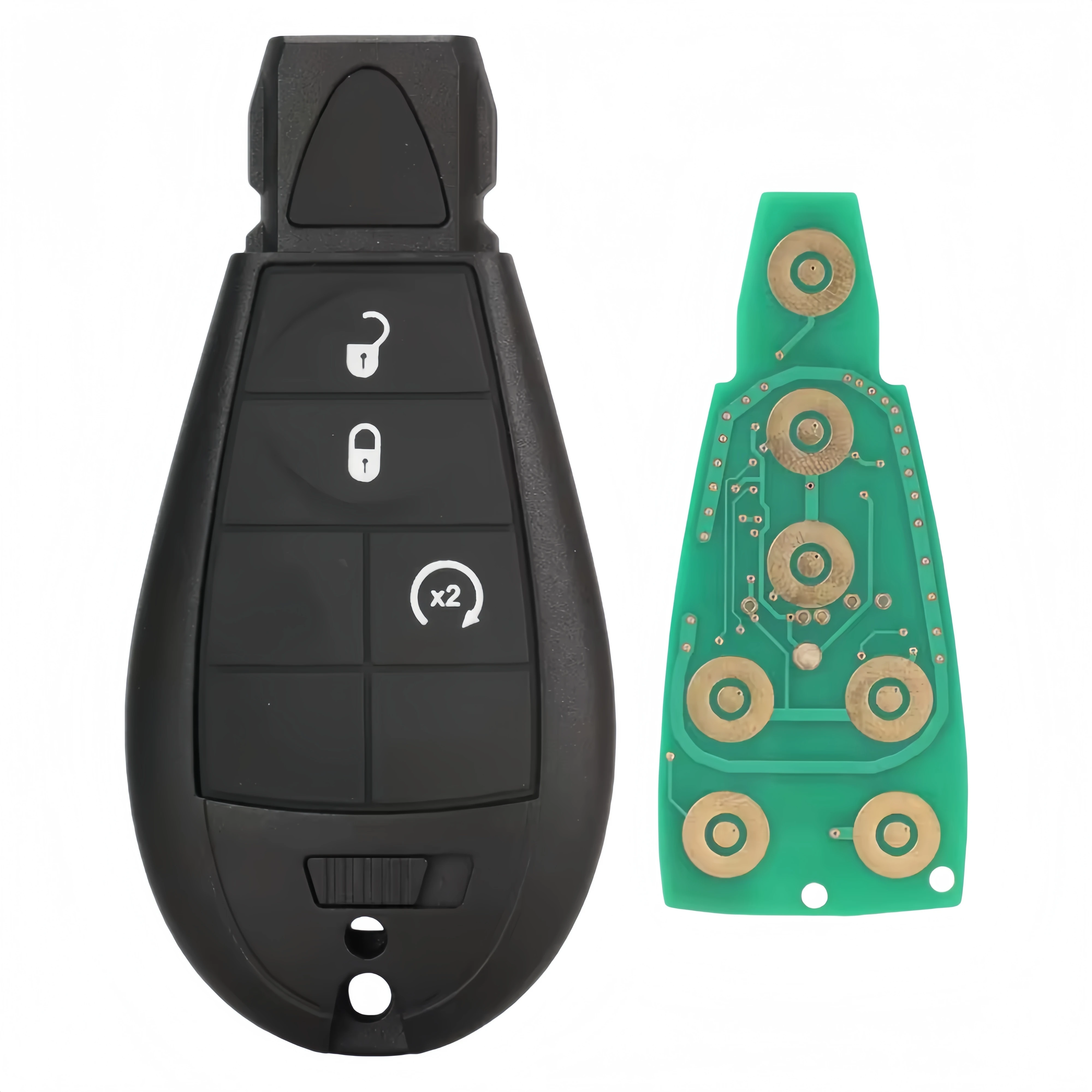 

XJMYNB Fobik GQ4-53T дистанционный автомобильный брелок для Jeep Cherokee Sport KL 2014 2015 2016 2017 2018 2019 433 МГц PCF7961M 4A чип