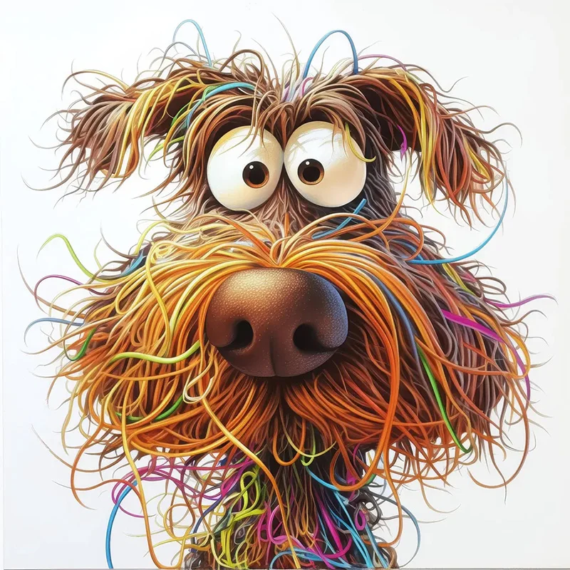 

Наклейки на туалет с изображением собаки Frazzled