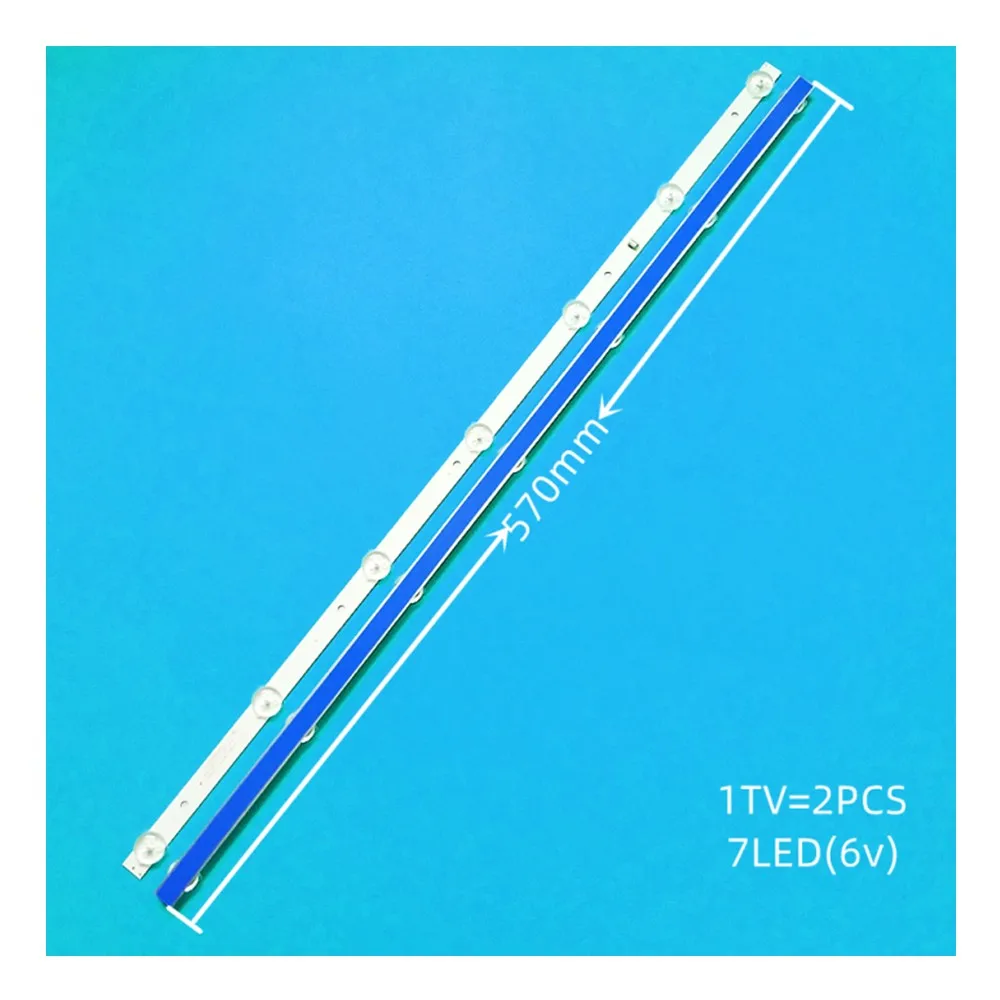 

Светодиодный полоски для RCA RTDVD3215-B AOC T3211M 320L 32E9 7S1P 2X7 CC02320D570V12 08 02 H32D8000Q H32D7000Q vh32l147g22lty