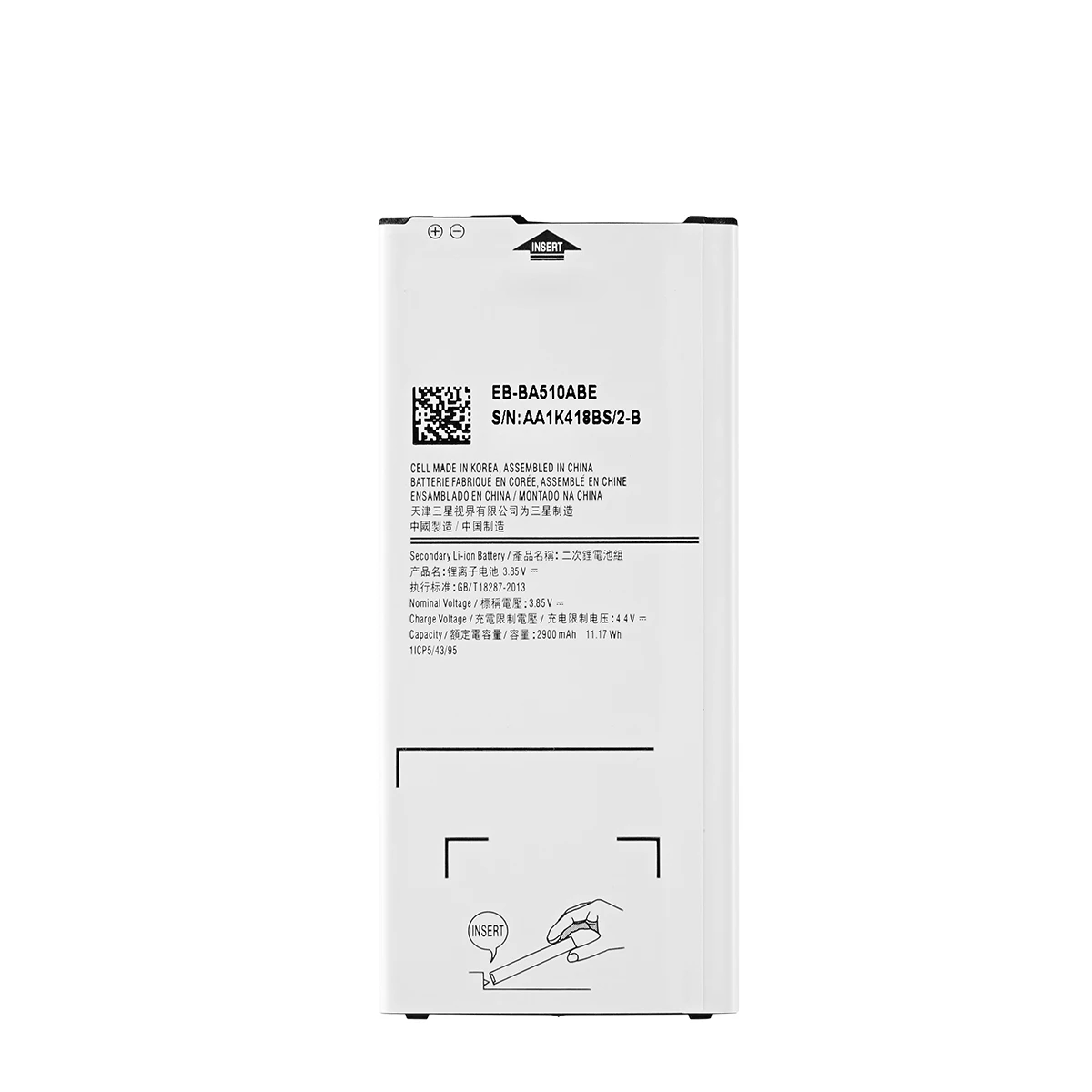 Оригинальная фотобатарея 100% мАч для Samsung Galaxy A5 2900/2016/2015 A510 A510F A5100 A510M A510K A510S +