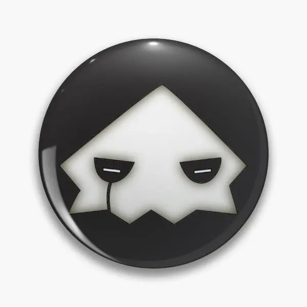 

Puro Is Mask-broche personalizable con botones blandos para mujer, joyería creativa, Collar, insignia de dibujos animados,regalo