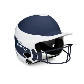 MEIZHI Vision Pro Matte Shimmer Two Tone Softball Batting Helmet, Baseball Batting Helmet with Jaw Guard 5