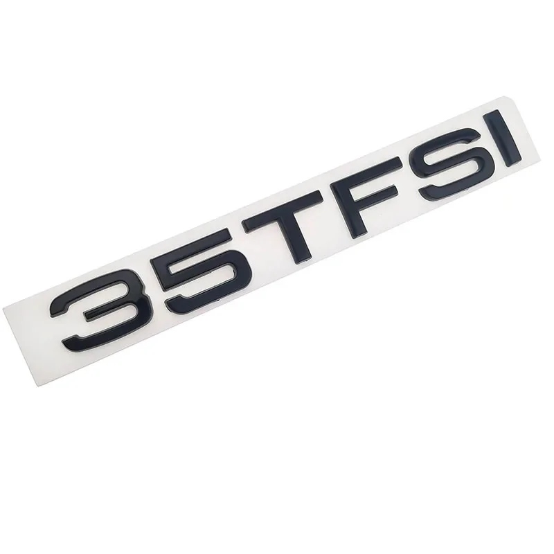 

30, 35, 40, 45, 50 TFSI логотип, эмблема на хвост автомобиля, наклейка на багажник, наклейка для Audi A3 A4 A4L A5 A6 A6L A7 A8 Q3 Q5 Q7, Стайлинг автомобиля