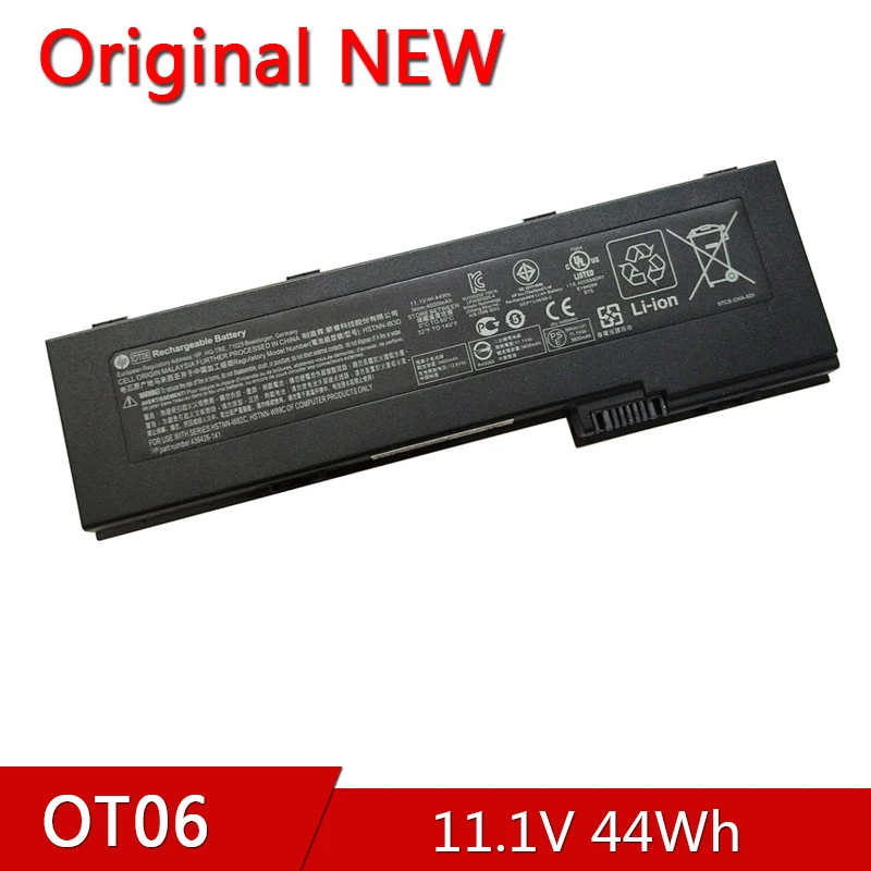 

OT06 NEW Original Battery For HP EliteBook 2730p 2740P 2760P 2710P 2730P 2740W Tablet PC HSTNN-CB45/OB45/W26C/XB43/XB45/XB4X