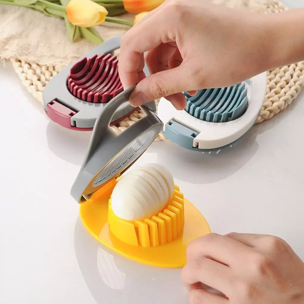 

Multifunctional Kitchen Tool Egg Slicer Slicing Gadget Cut Eggs Cutter Stainless Steel Accessories Slicers Shaper Bento Mold
