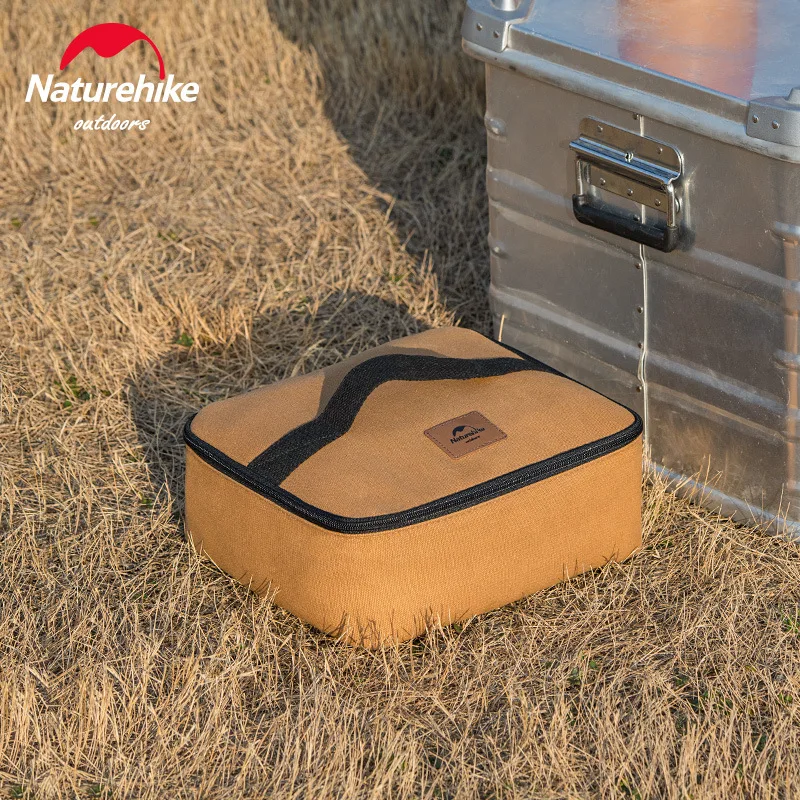 Naturehike Mobile Camping Equipment Storage Box Outdoor Camping Accessories Square Storage Bag Travel Sundries Bag