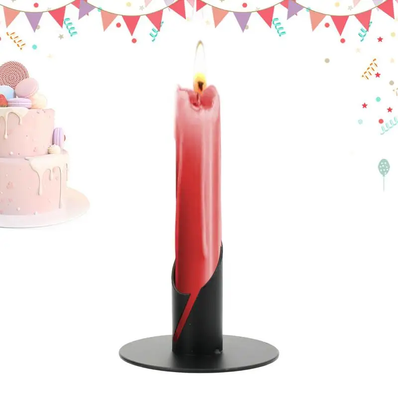 Retro Candlestick Holder Pillar Candle Holder For Dinning Anniversary Home Housewarming Farmhouse Decor