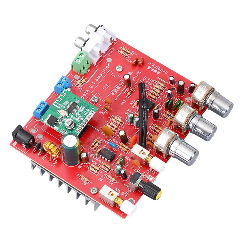Плата усилителя для автомобильного компьютера 12 В постоянного тока 3x80 Вт