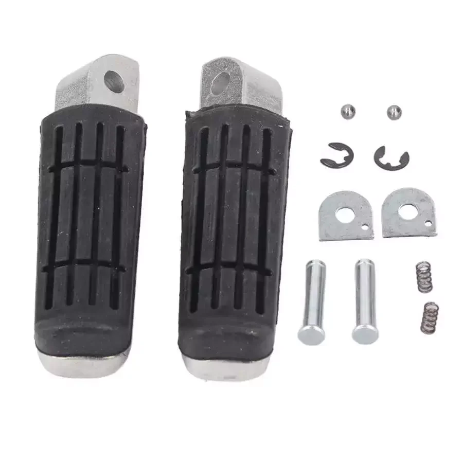 

Motorcycle Rear Passenger Footrests Antislip Foot Pegs Replacement for Yamaha FZ400 FZ600 FZS600 FZS1000