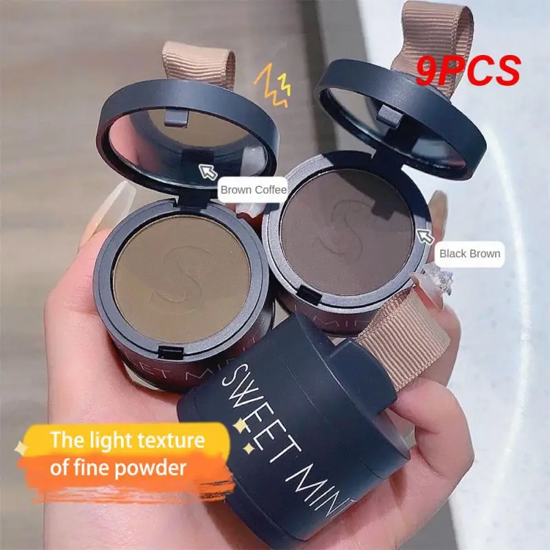 

9 шт., водостойкая пудра для волос, с эффектом пота