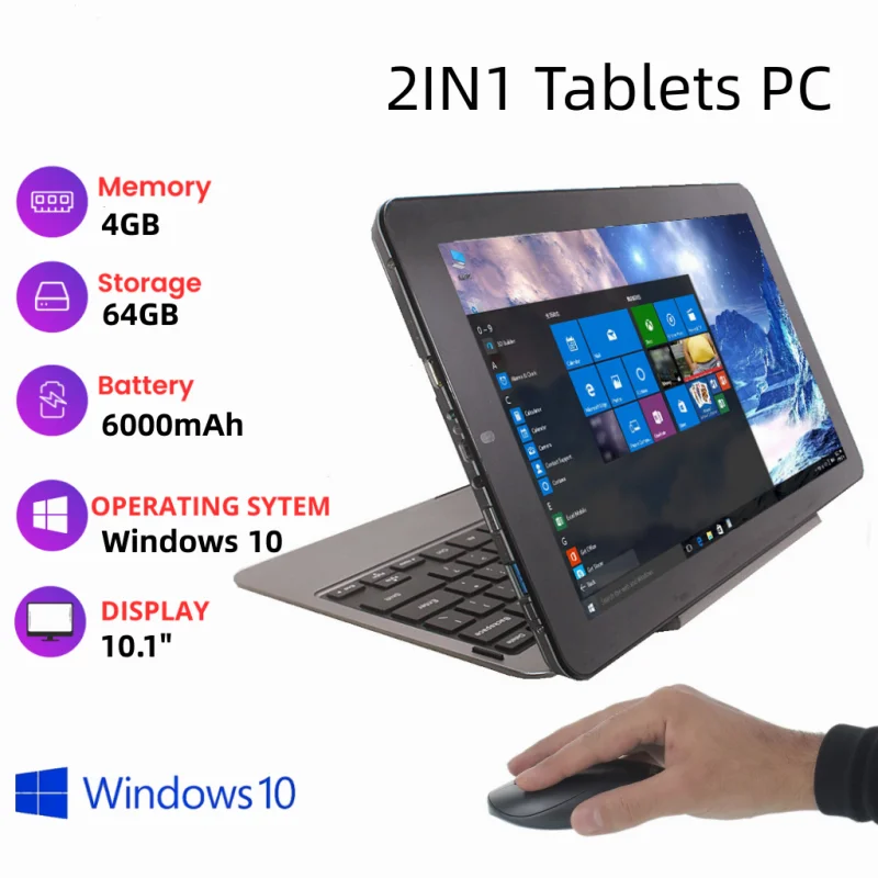 Планшет Glavey 10.1&quot 2/32ГБ Wi-Fi Windows