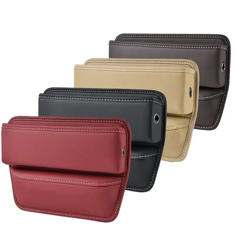 

Из искусственной кожи органайзер для хранения разрезов на сиденье автомобиля, наполнитель для разрезов на сиденье автомобиля, боковой орга...