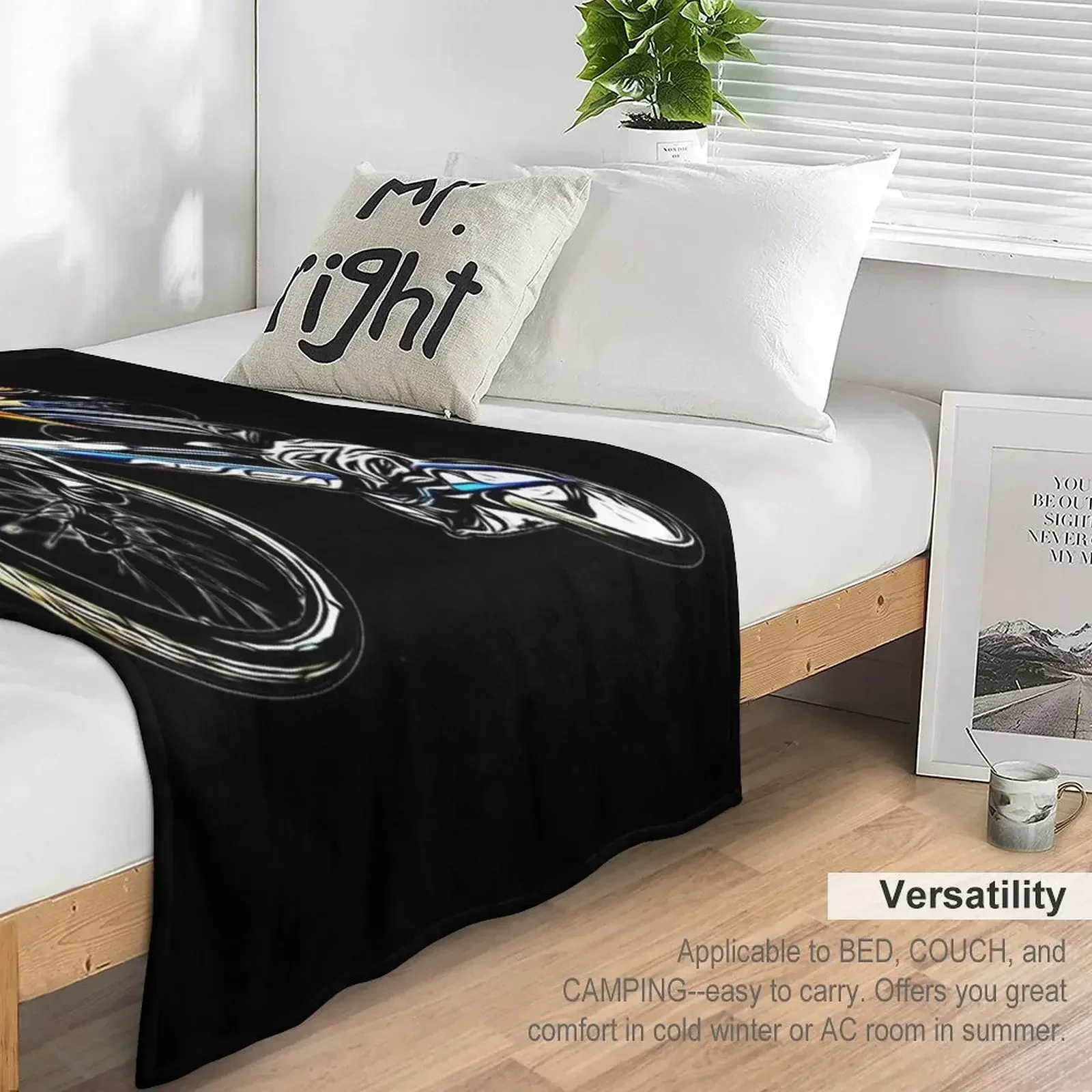 Крутое граффити BMX фристайл с брызгами краски одеяло детская кровать тонкие