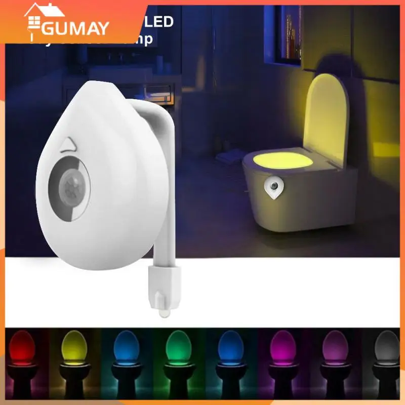 

Меняющая цвет унитаза, 1-10 шт., ночная лампа с датчиком движения