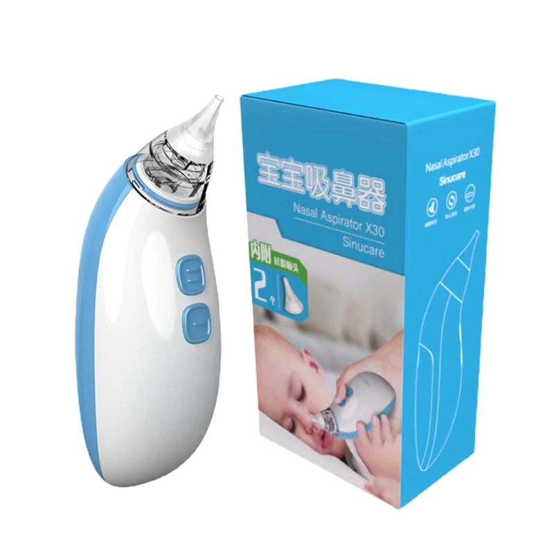 

Portable Baby Electric Nasal Aspirator X30 Nose Sucker Nose Cleaner Adjustable 2 Modes Suction for Newborn Infant Drop Shipping