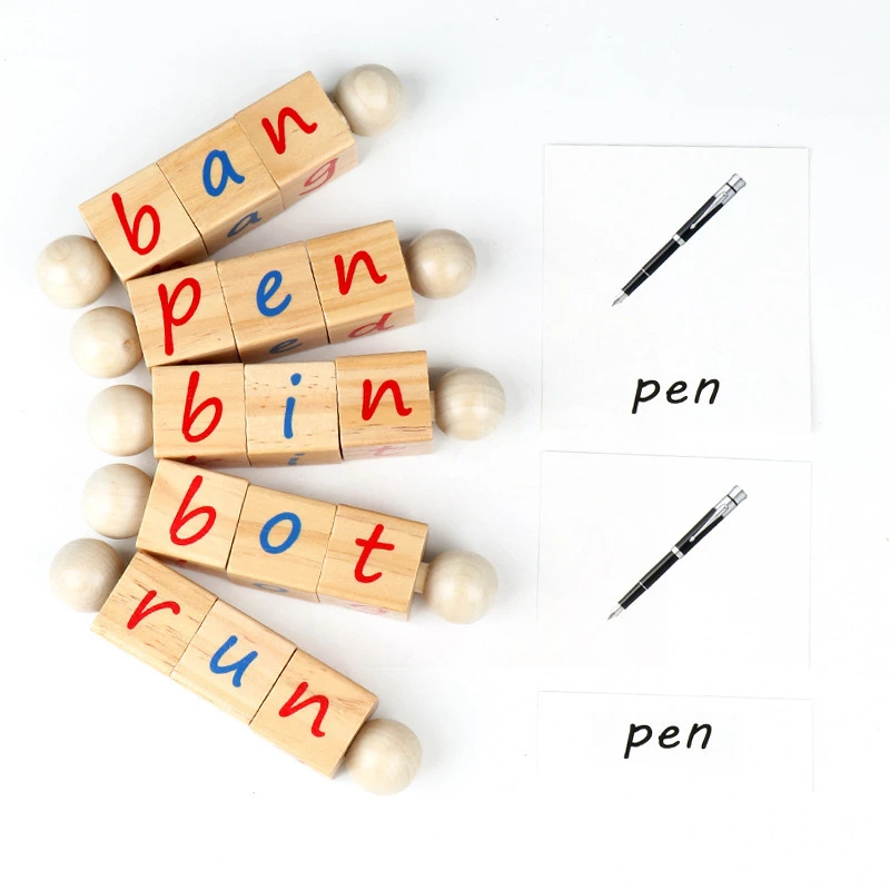 

Обучающие деревянные игрушки Монтессори, маленький сенсорный материал, Детские обучающие и обучающие игрушки для детей Restless E64W