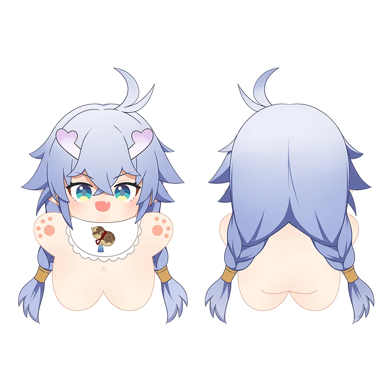 Игрушка Honkai: Star Rail Bailu милая плюшевая хлопковая кукла 10 см коллекция морских звезд