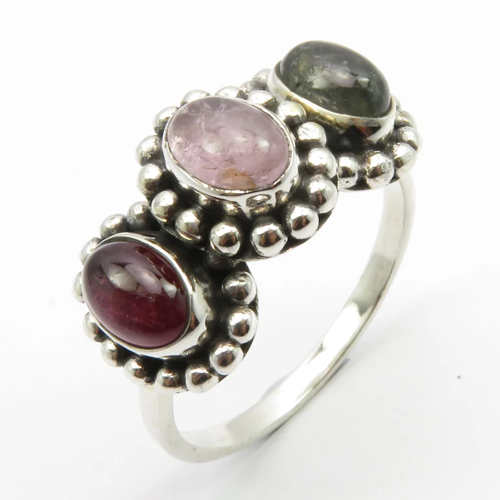 

Semi-precious Stone Ring Size 9 Engagement