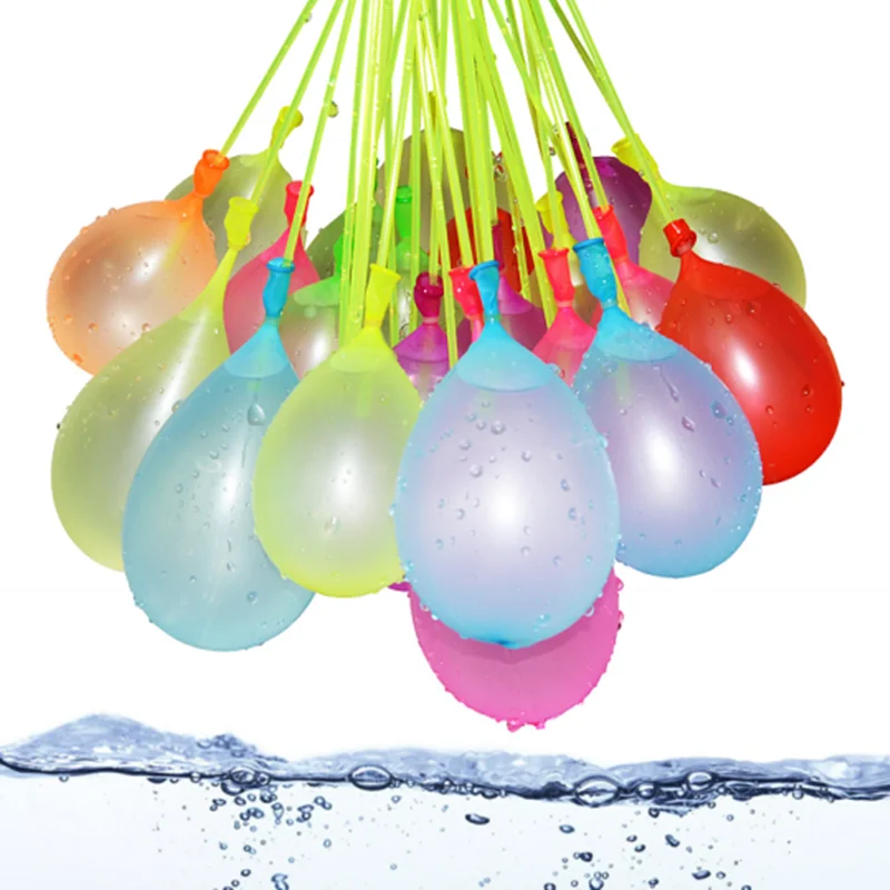 

111pcs Water Balloons Quickly Filling Magic Bunch Balloons Bombs Instant Beach Toys Summer Outdoor Fighter Toys For Children