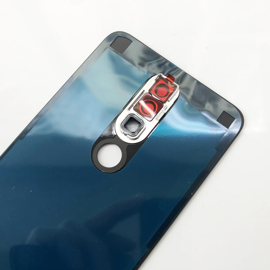 Задняя крышка батарейного отсека для Nokia 5 1 Plus / X5 TA-1102 1105 1108 1109 1112 с объективом