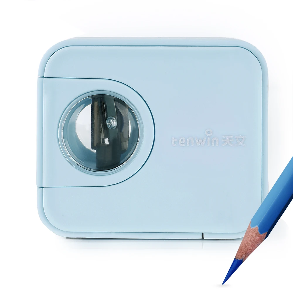 

2022 Colored Electric Pencil Sharpener for Children Cute Stationery School Office Supplies