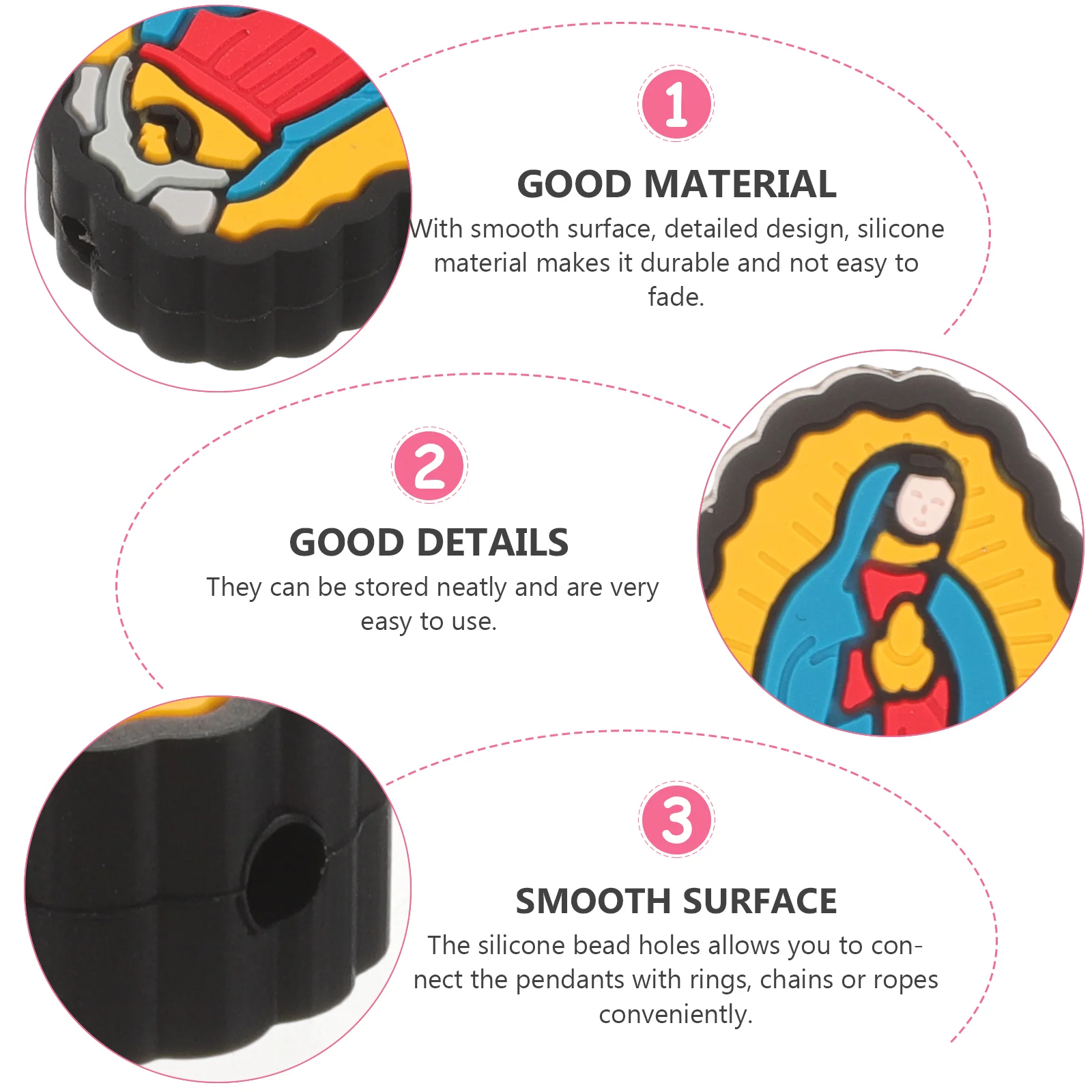 Рисунок 4 - декоративные силиконовые украшения