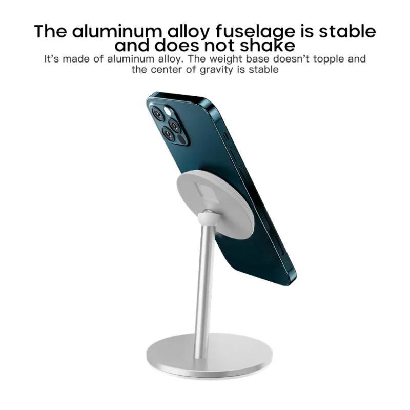 magnetic phone holder magsafes wireless charging stand desktop phone charger for iphone 12 pro max mini magnet charging bracket free global shipping