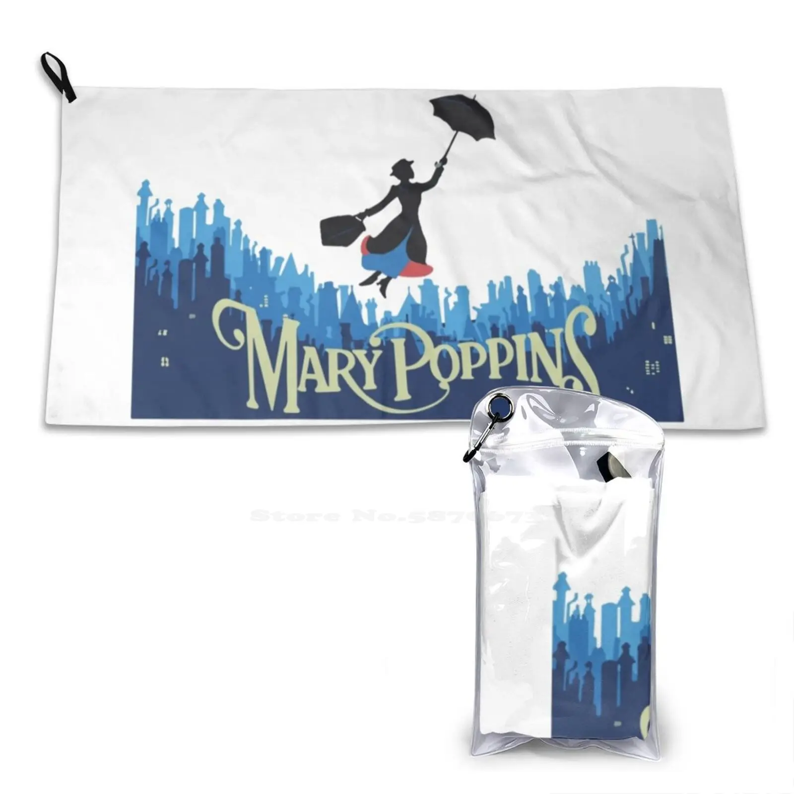 Sport Soft Towel Julie Andrews Musical Classic Love Hope Dick Van Dyke Film Movie