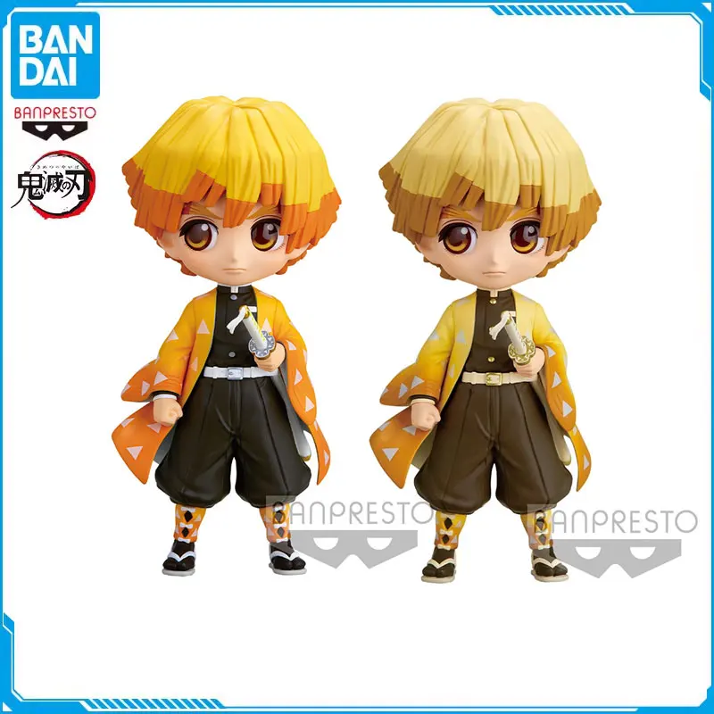 

Anime Demon Slayer: Kimetsu No Yaiba Agatsuma Zenitsu Action Figure Complete A/B Version Model Toy Original