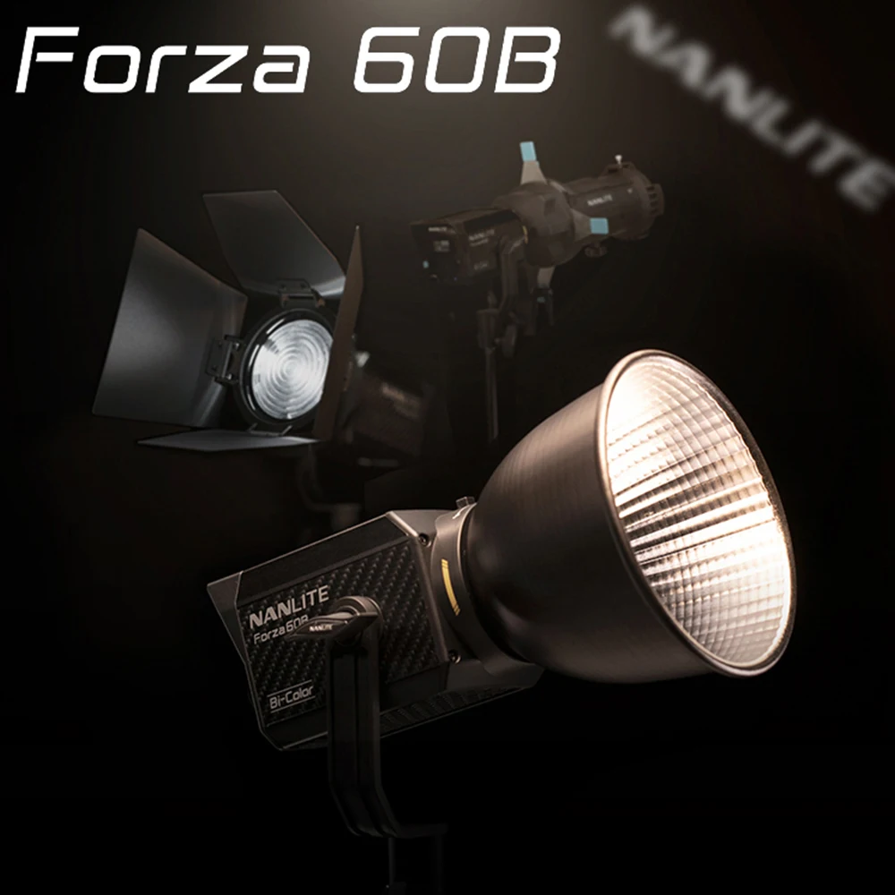 Nanguang Nanlite Forza 60/60II 5600K фотография светодиодный 60B/60BII 2700K-6500K Bi-color Video светильник профессиональная студийная лампа