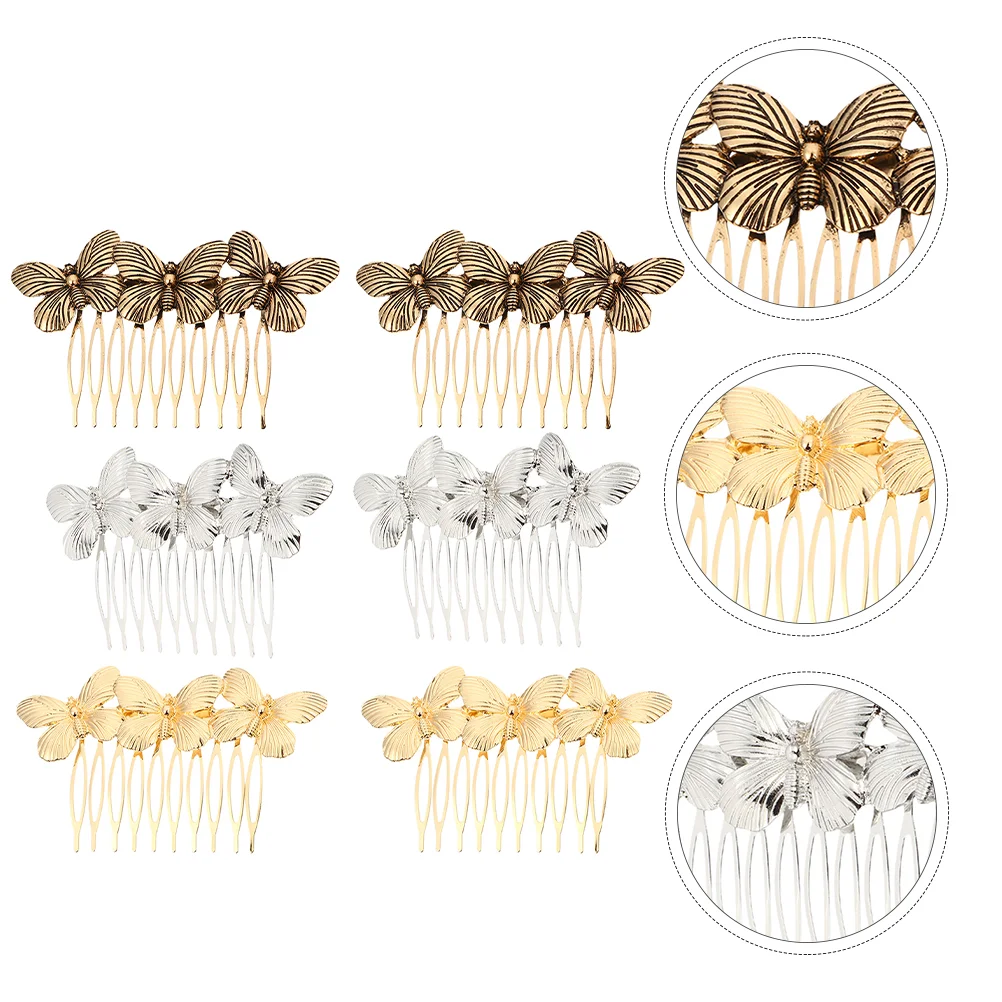 

Hair Comb Bridal Vintage Headdressbutterflies Headpiecebride Bridesmaid Wedding Clip Decorative Bridal Hair Accessories Hairpin